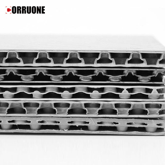 9mm 10mm Biała tektura falista z tworzywa sztucznego Białe arkusze Correx 4mm