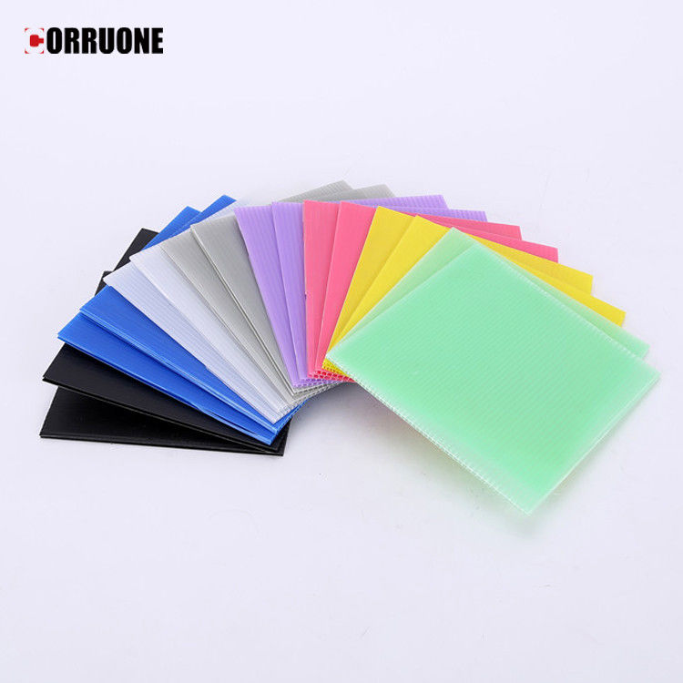 PP 4x8 4mm 5mm Correx Board Biała płyta karbowana Correx Dostosowana