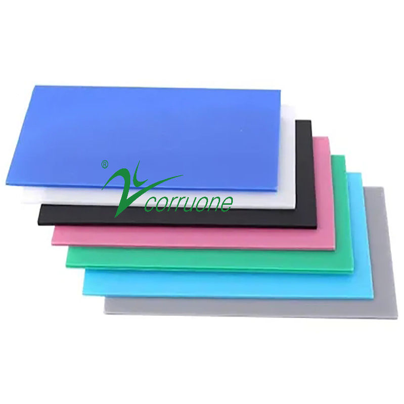 Panele z tektury falistej Cartonplast 4x8 Corruone PP Plastikowa płyta z recyklingu