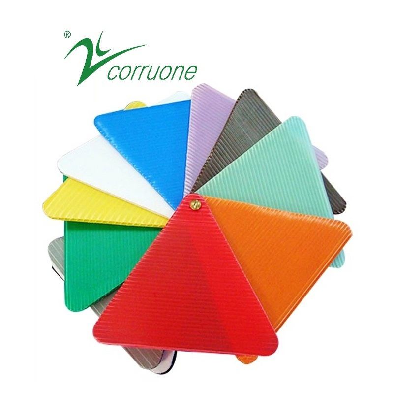 Panele z tektury falistej Cartonplast 4x8 Corruone PP Plastikowa płyta z recyklingu