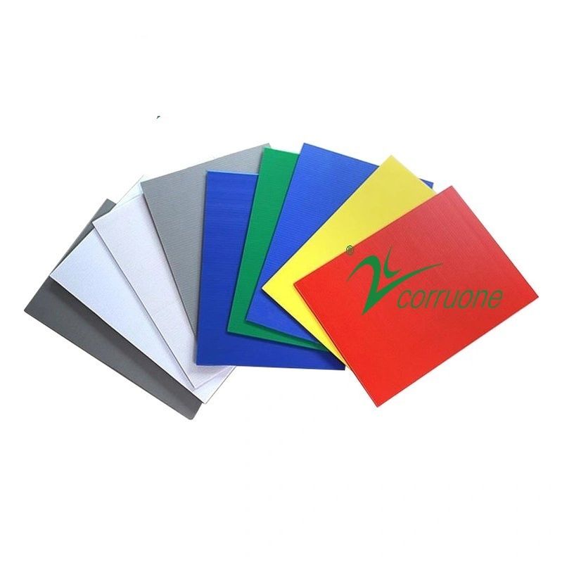 Panele z tektury falistej Cartonplast 4x8 Corruone PP Plastikowa płyta z recyklingu