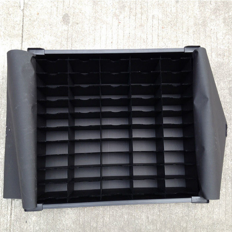 Żółte szparagi Correx PP Pudełko z tektury falistej 3,5 mm korflut Storage Boxes