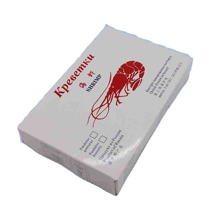 Shrimp Seafood Correx Storage Boxes Wodoodporne plastikowe pojemniki do przechowywania z tektury falistej