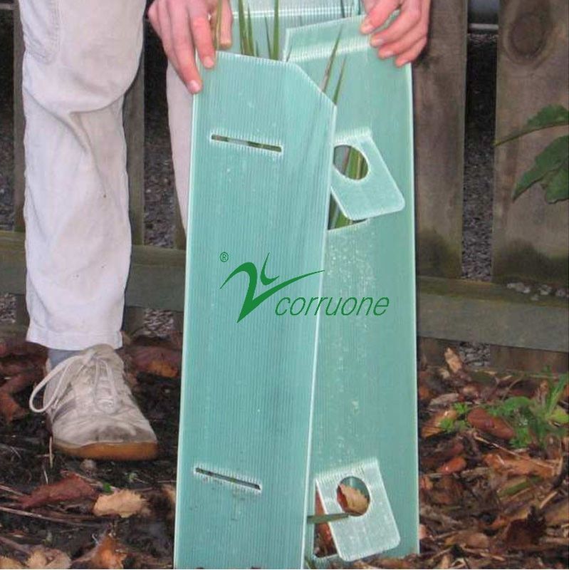 Koroplast Plastic Tree Trunk Covers Osłona drzewa z tektury falistej z tworzywa sztucznego